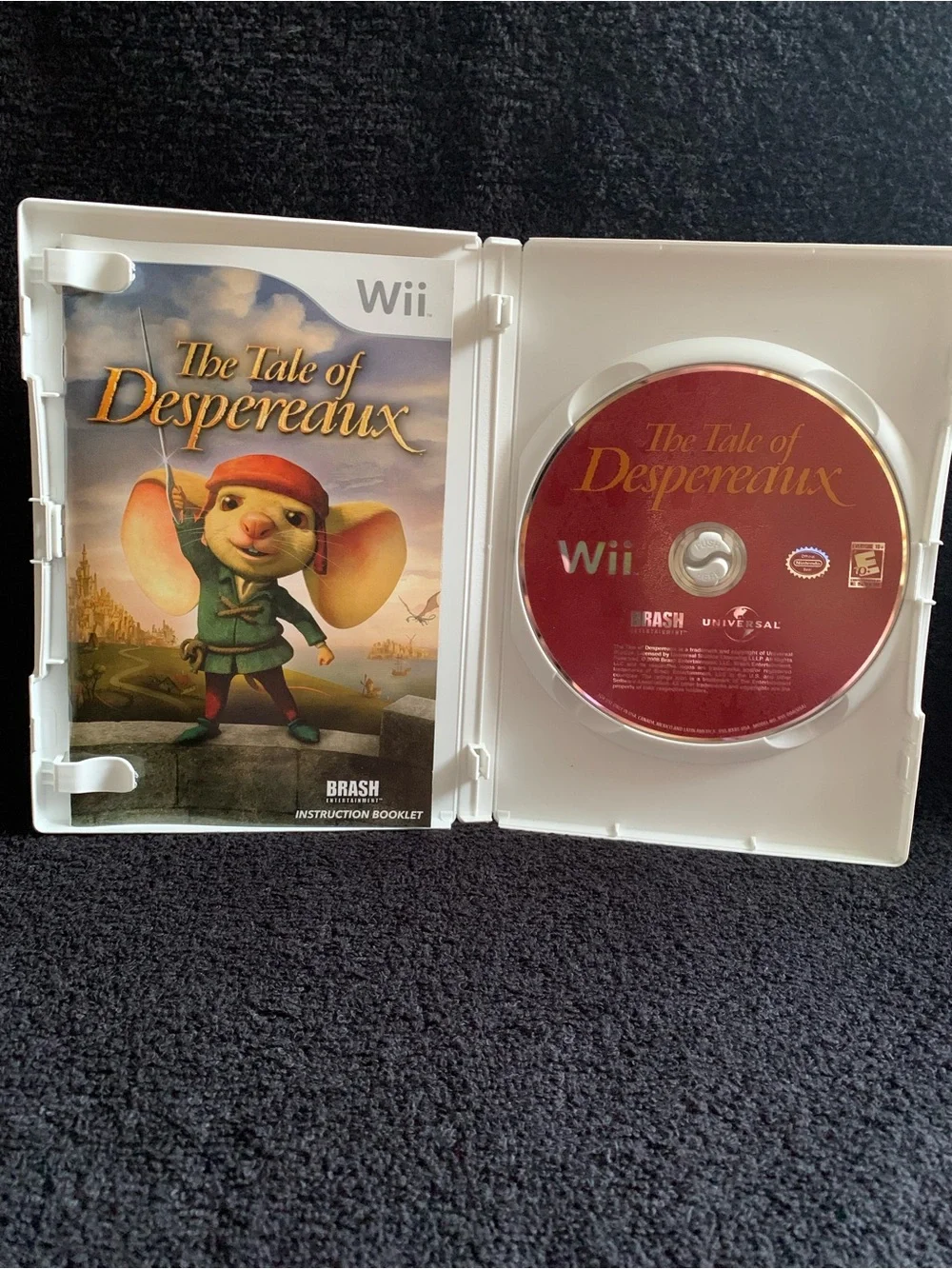 Nintendo Wii The Tale of Despereaux Game E-10Plus